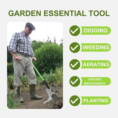 Garden Tool Attachment Foot Pedal Upright Digging