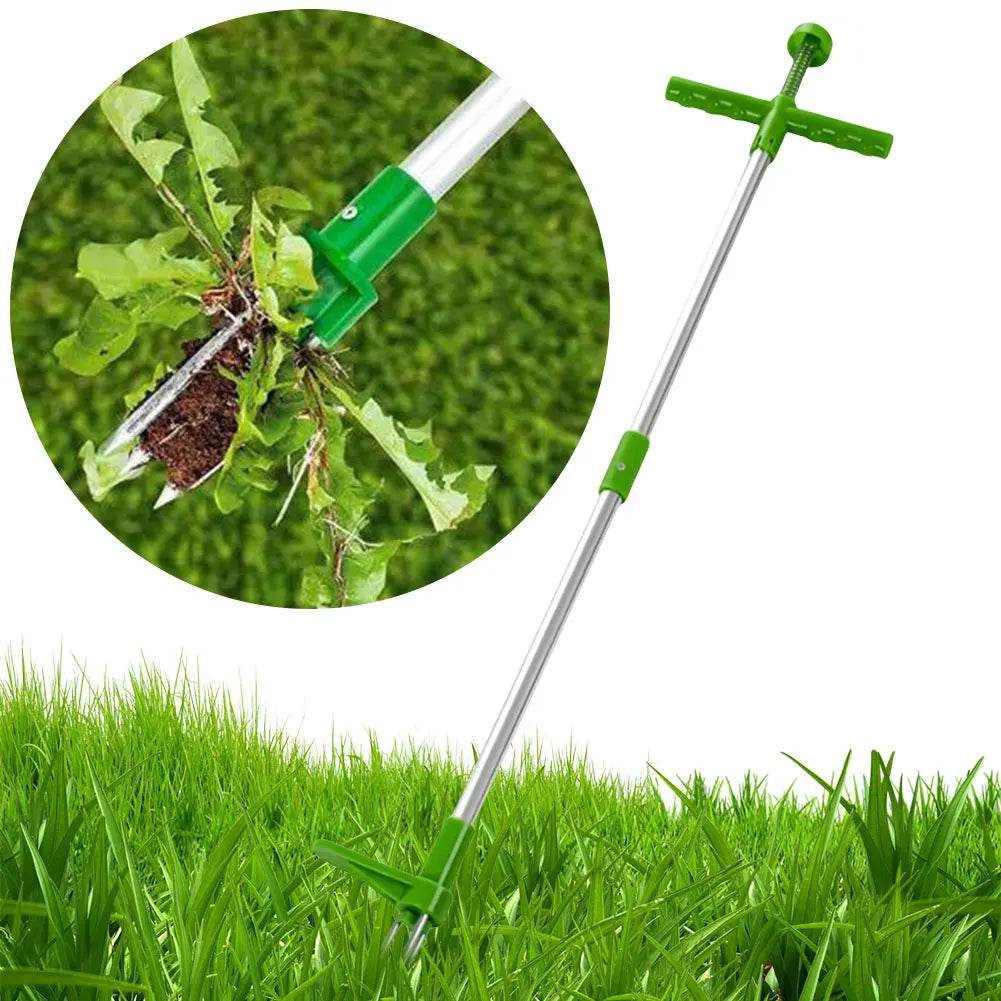 Garden Weeder Three-Claw Foot Pedal Stand-Up Design