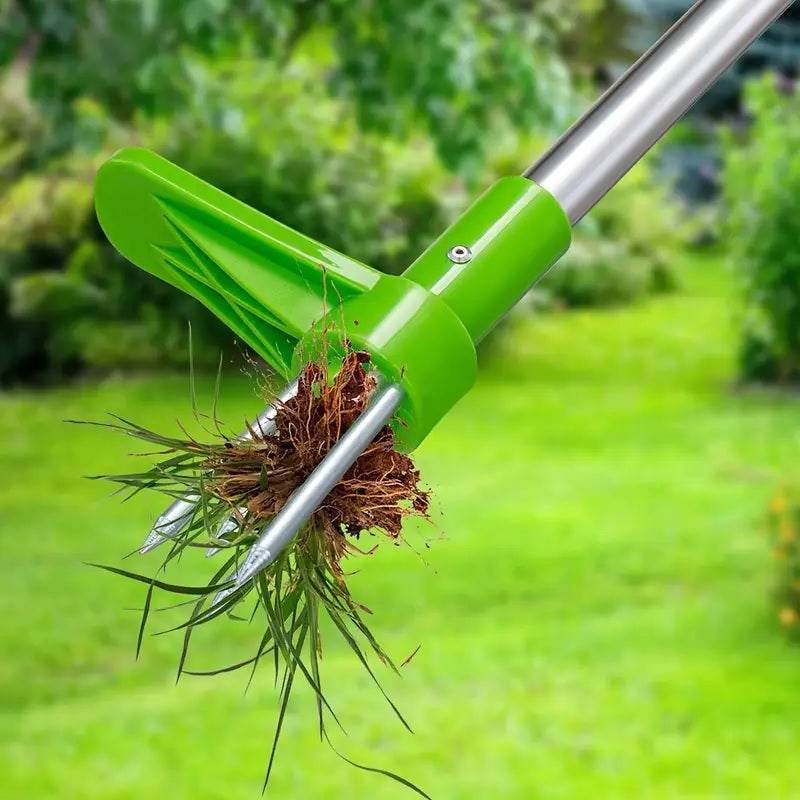 Garden Weeder Three-Claw Foot Pedal Stand-Up Design