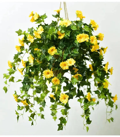 Garland Morning Glory Realistic Silk UV-Resistant & Weatherproof