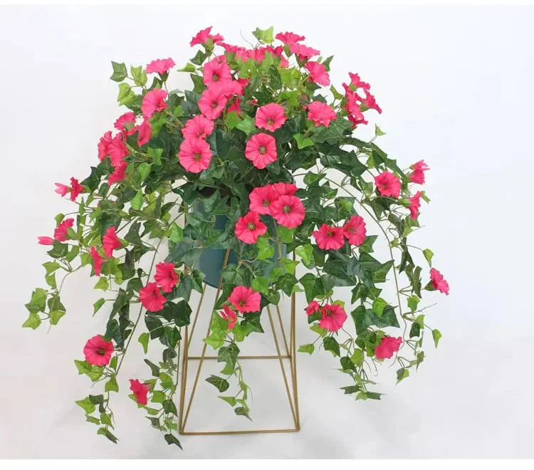 Garland Morning Glory Realistic Silk UV-Resistant & Weatherproof