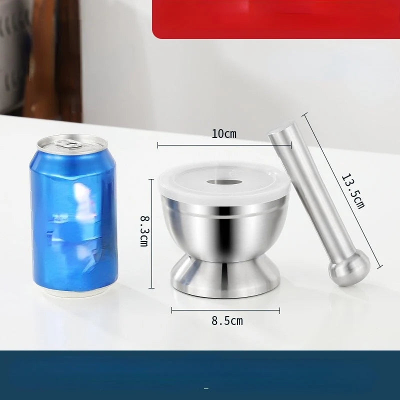 Garlic Grinder Bowl 304 Stainless Steel Ceramic