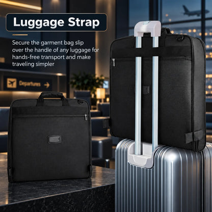 Garment Bag Foldable Water-Resistant EVA-Padded