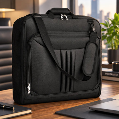Garment Bag Foldable Water-Resistant EVA-Padded