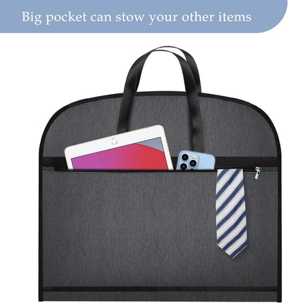 Garment Bag Waterproof Foldable Large Zippered Pocket