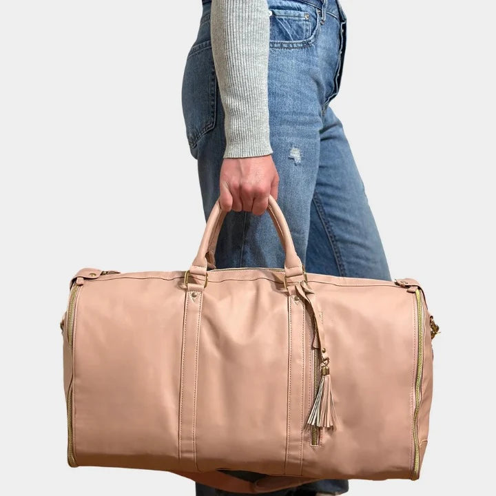 Garment Duffel 2-In-1 Water-Repellent Vegan Leather