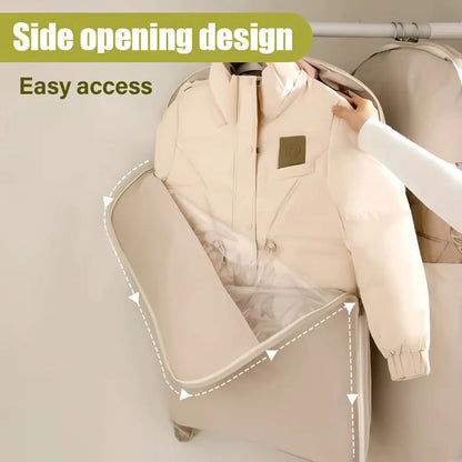 Garment Storage Bag Hanging Self-Compressing Waterproof Holds 5 Garments