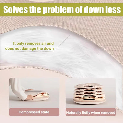 Garment Storage Bag Hanging Self-Compressing Waterproof Holds 5 Garments