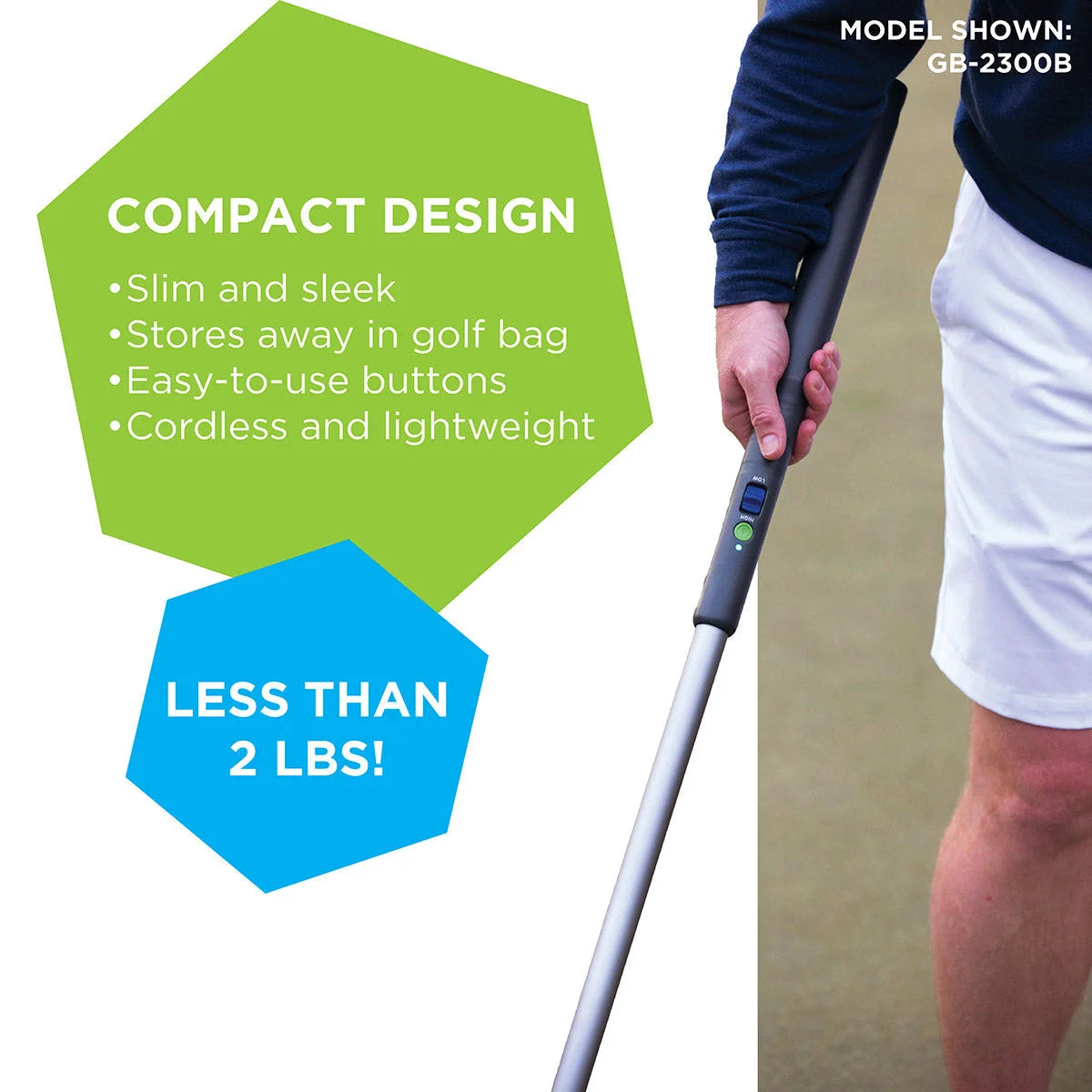 Golf Blower Cordless Turbine 80 MPH