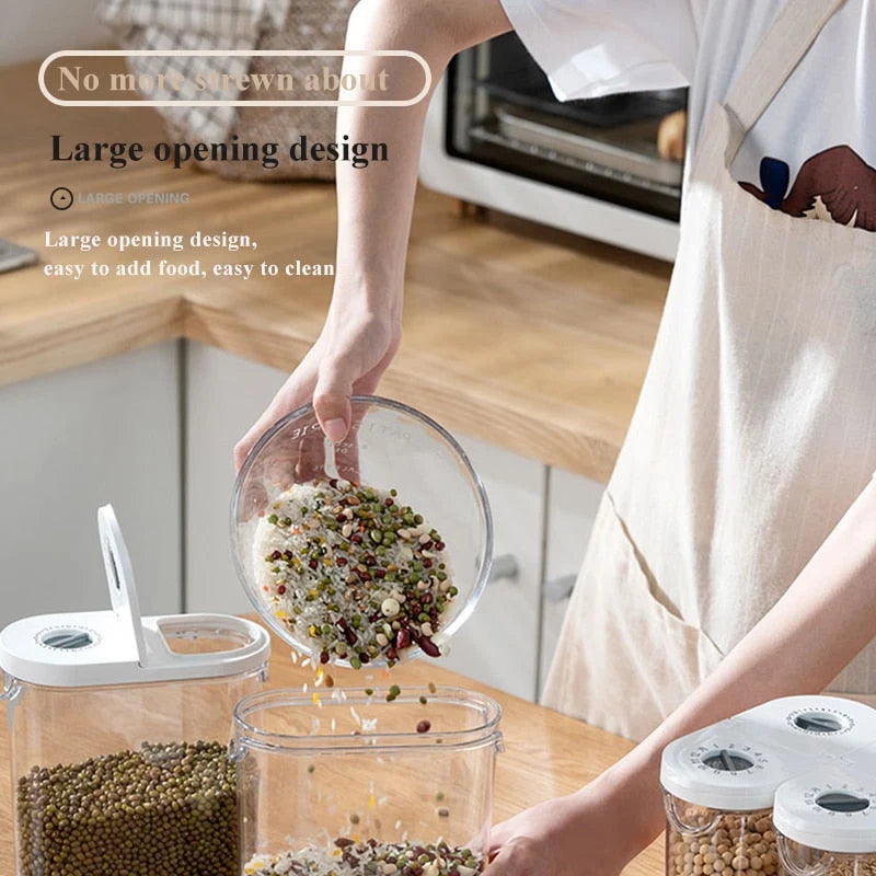 Grain Storage Container Sealed Adjustable Date Dial