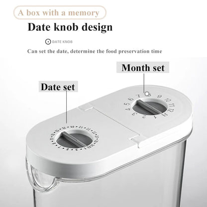 Grain Storage Container Sealed Adjustable Date Dial
