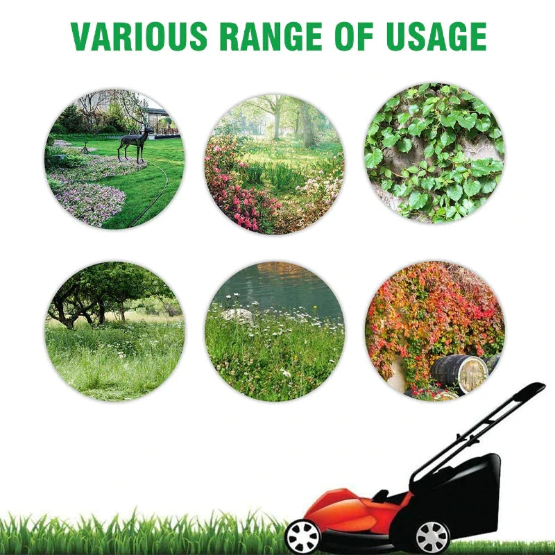 Grass Trimmer Head Six-Blade Manganese Steel Flexible Design