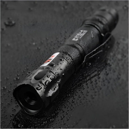 Green Laser Pointer USB Rechargeable Anodized Metal Body 6,562 Ft Range