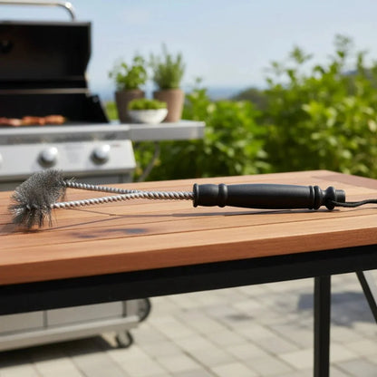 Grill Brush Stainless Steel Bristles & Sturdy Handle