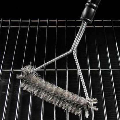 Grill Brush Stainless Steel Bristles & Sturdy Handle