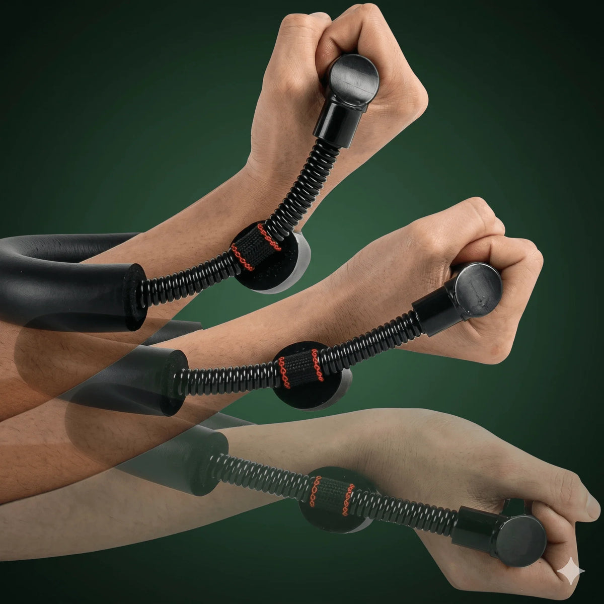 Grip & Forearm Trainer Adjustable Resistance Non-Slip Handles