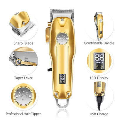 Grooming Kit 3-in-1 Cordless USB Rechargeable