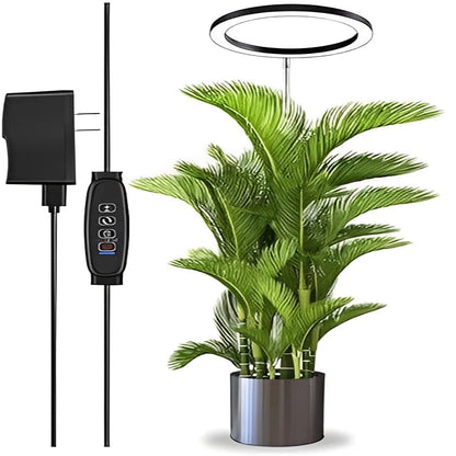 Grow Light Full-Spectrum LED Adjustable Height Preset Timer