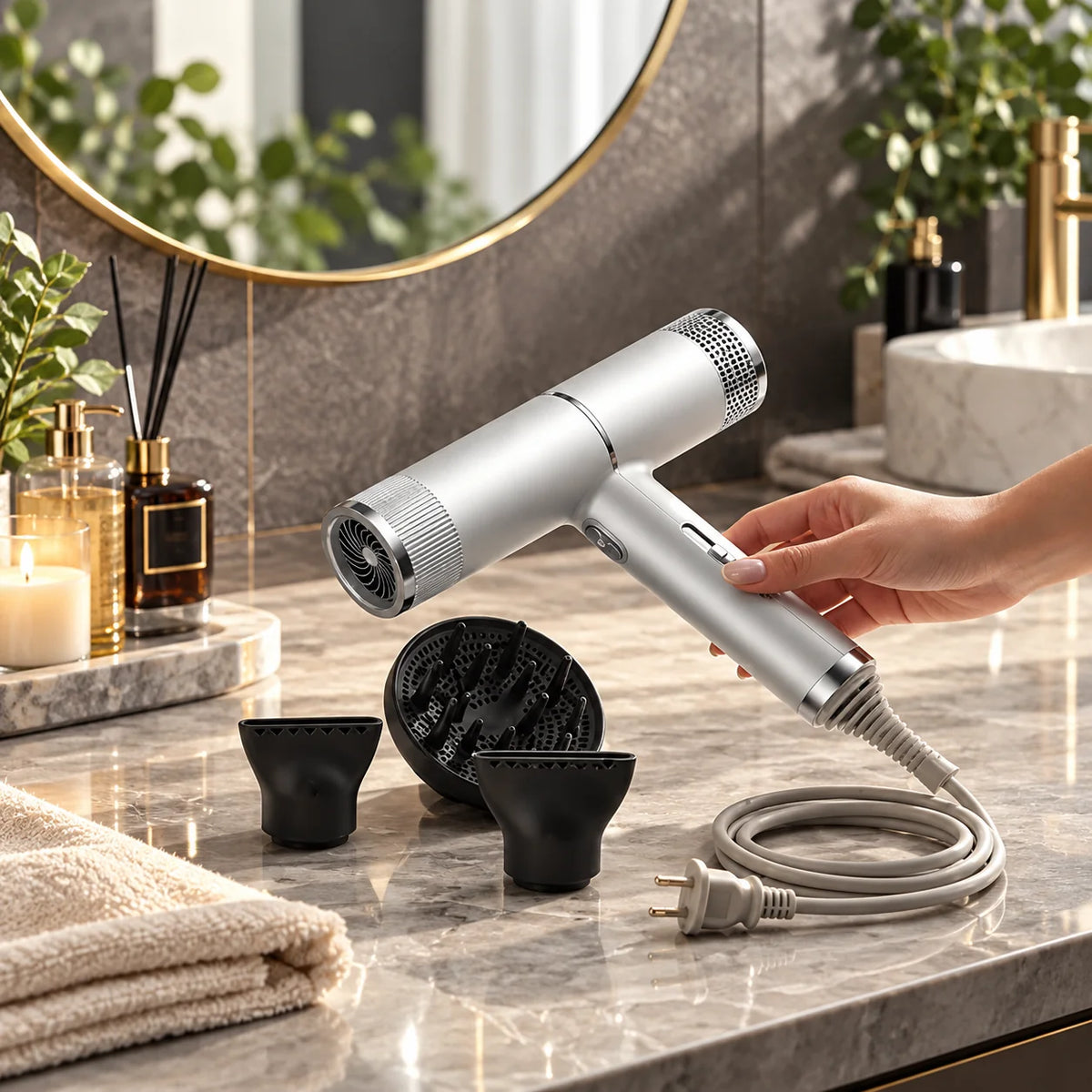 Hair Dryer Brushless Motor & Ionic Technology