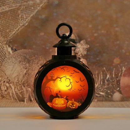 Halloween Lantern LED Cutout Design Indoor & Outdoor