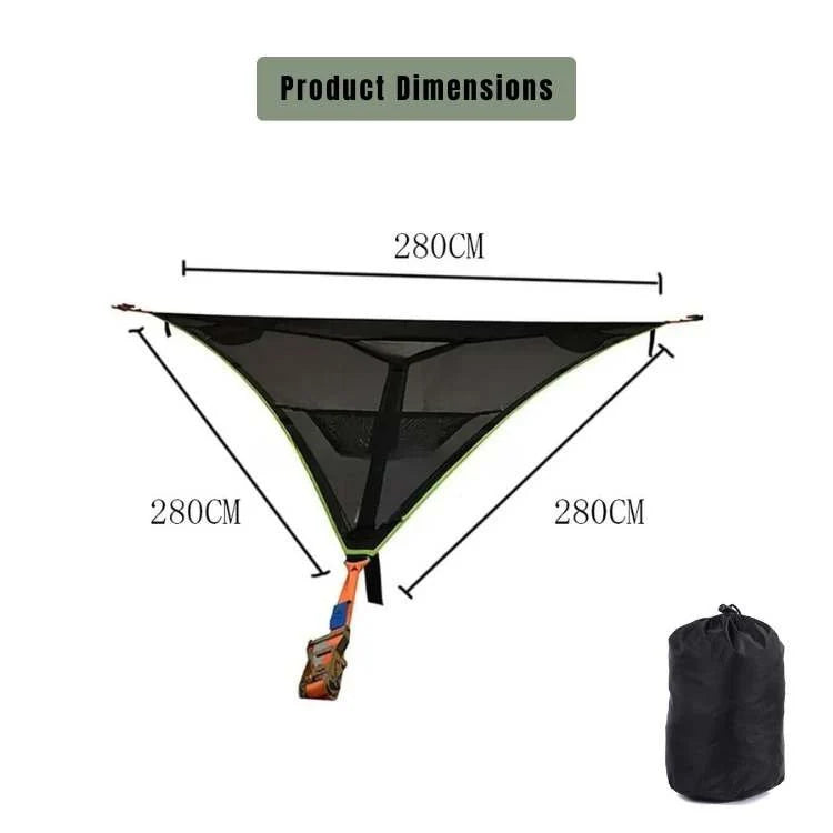 Hammock Triangle Breathable Mesh 440 Lb Capacity With Straps Included
