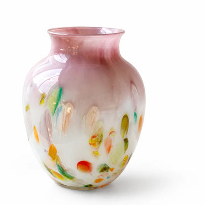 Handcrafted Artistic Tabletop Glass Vase