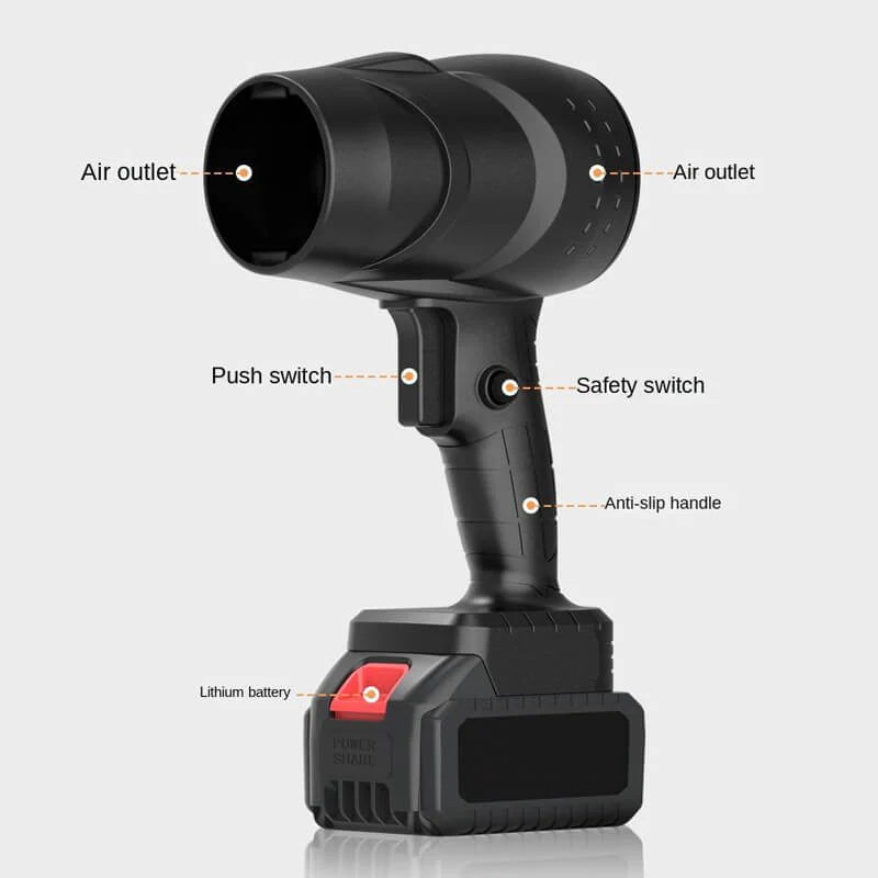 Handheld Air Blower Brushless Motor Adjustable Speed