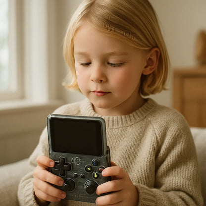 Handheld Game Console 25,000 Preinstalled Games 3.5-Inch IPS
