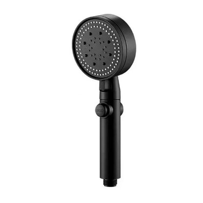 Handheld Shower Head High-Pressure 5 Settings Self-Cleaning Nozzles