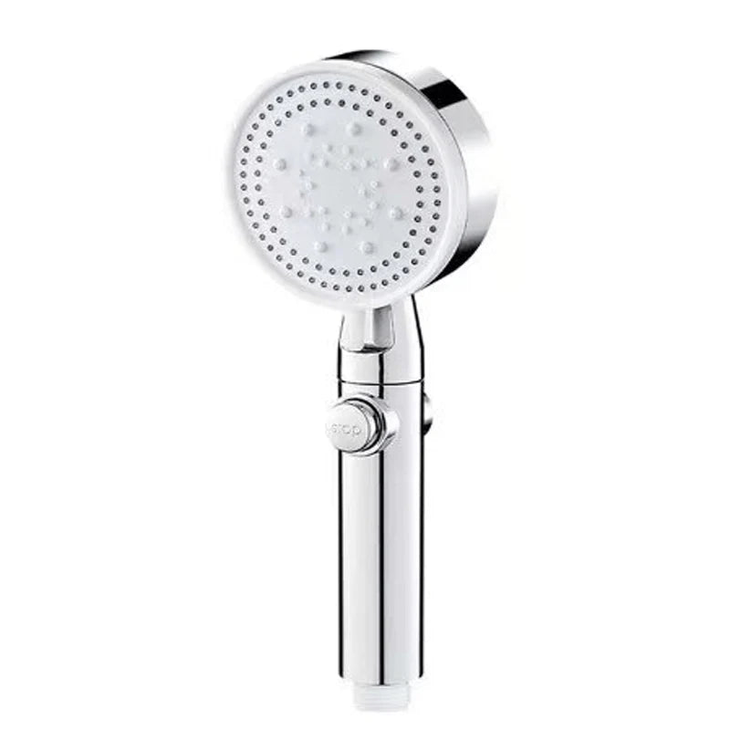 Handheld Shower Head High-Pressure 5 Settings Self-Cleaning Nozzles