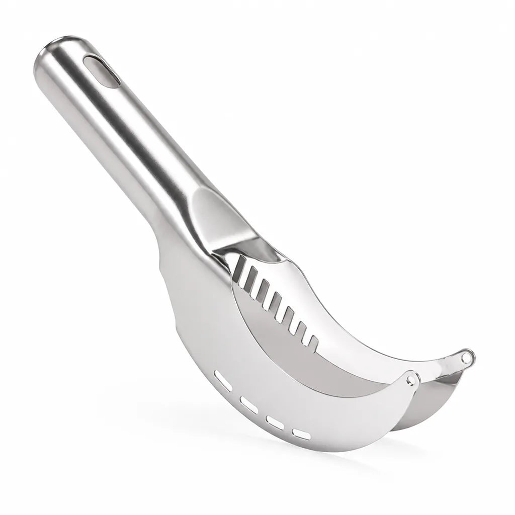 Handheld Stainless Steel-Bladed Fruit Slicer (Set of 2)