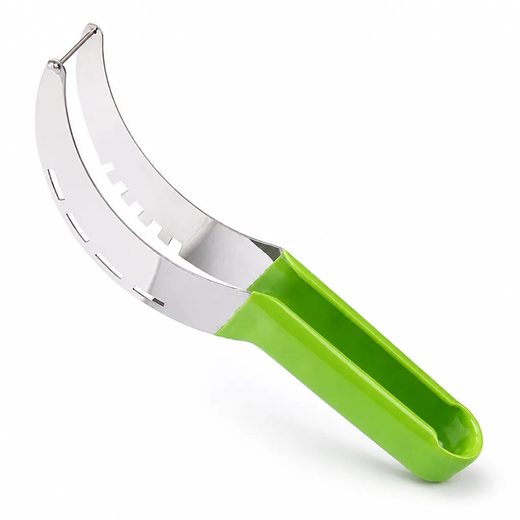 Handheld Stainless Steel-Bladed Fruit Slicer (Set of 2)