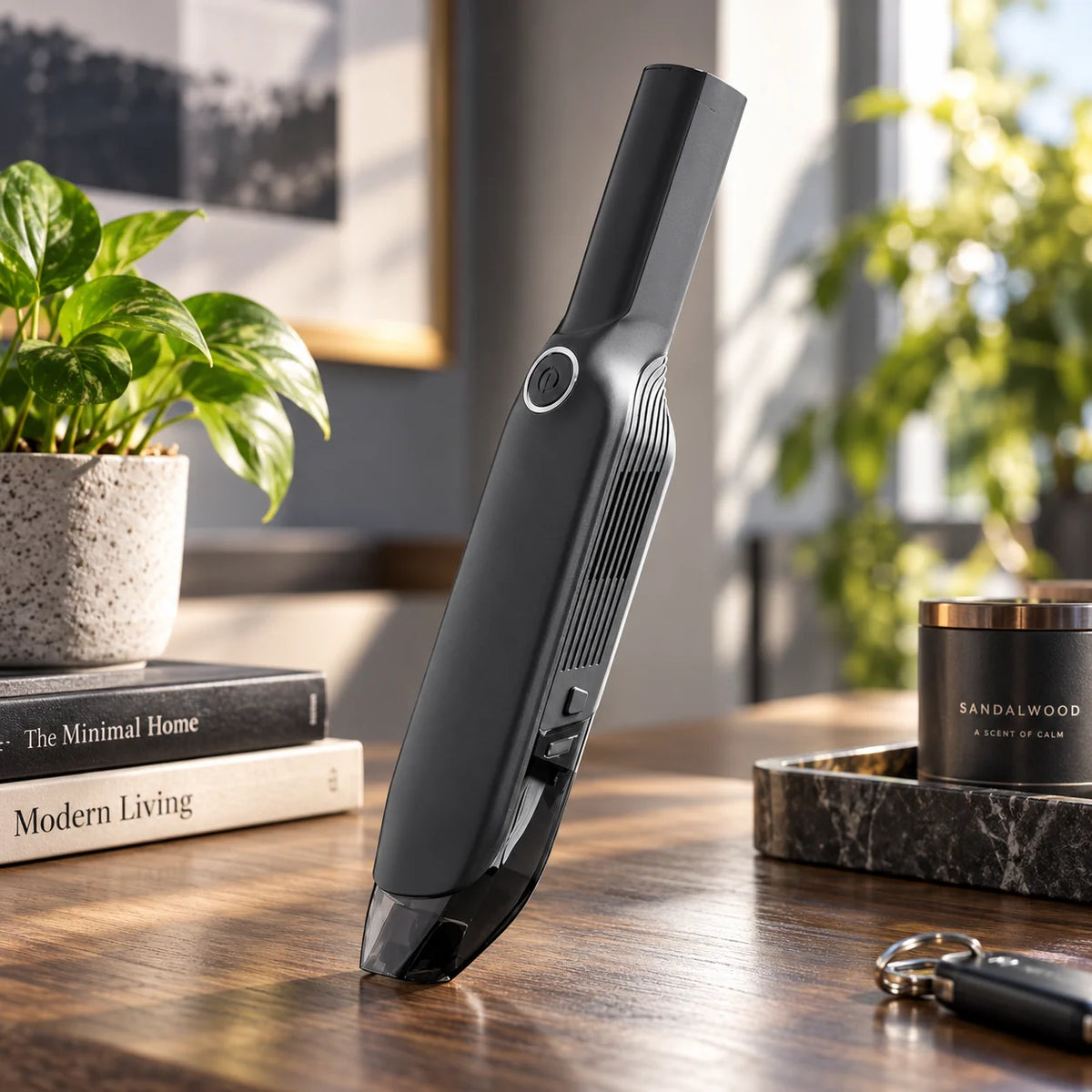 Handheld Vacuum Cordless Turbo Suction USB Rechargeable