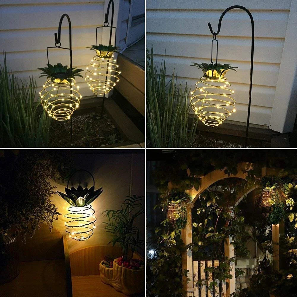 Hanging Solar Lantern 60 LED IP65 Waterproof