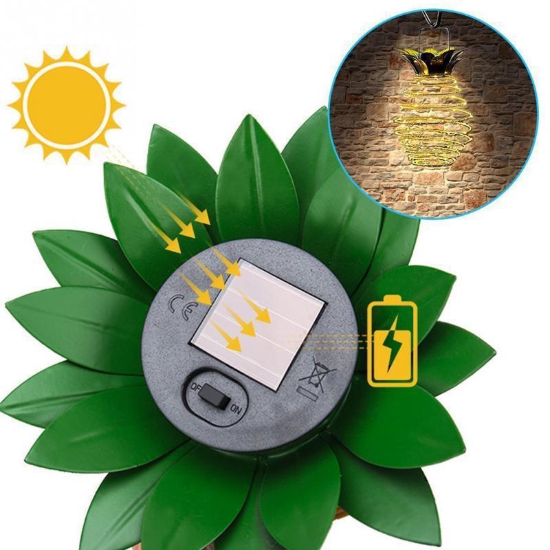 Hanging Solar Lantern 60 LED IP65 Waterproof
