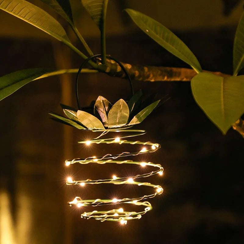 Hanging Solar Lantern 60 LED IP65 Waterproof