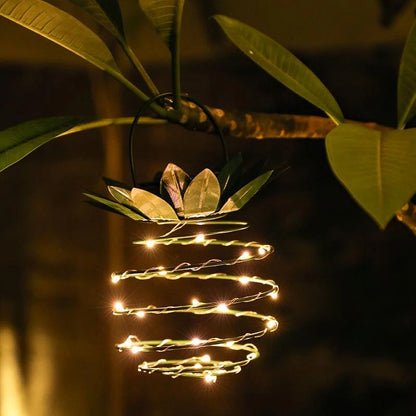 Hanging Solar Lantern 60 LED IP65 Waterproof