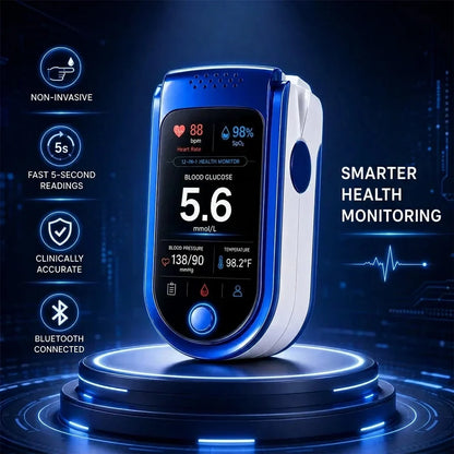 Health Monitor Non-Invasive Clear Display Reading History