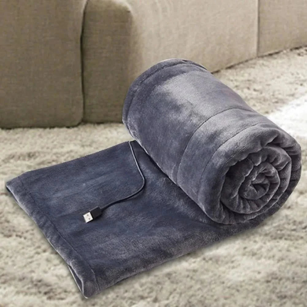 Heated Blanket USB-Powered Three Heat Settings