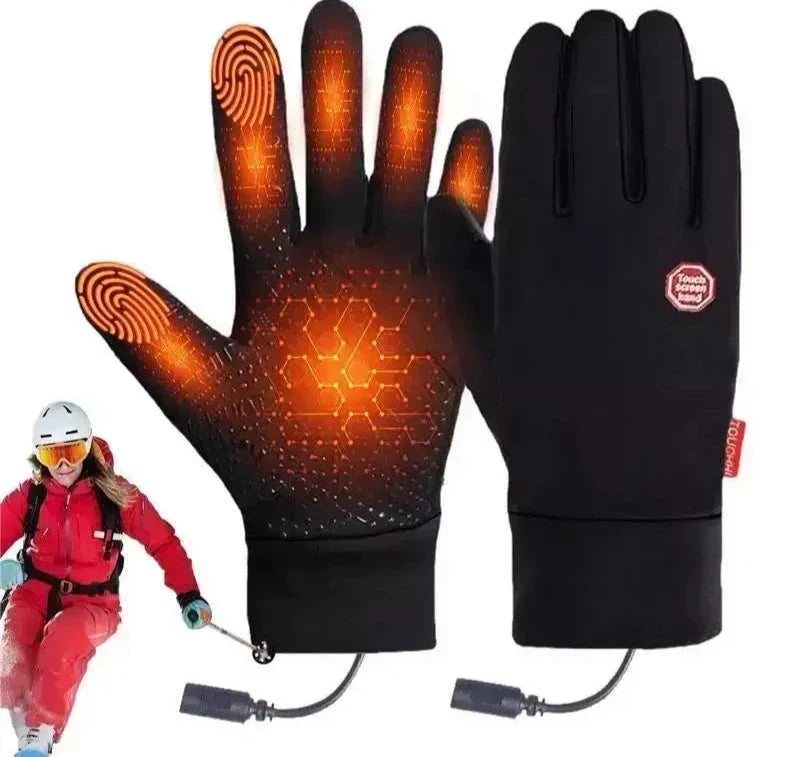 Heated Gloves Integrated Heating Touchscreen Compatible