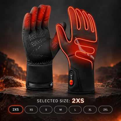 Heated Gloves Rechargeable Waterproof Touchscreen