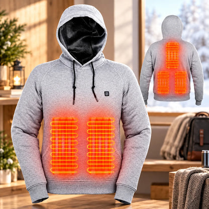 Heated Hoodie USB Powered 3 Heat Settings Unisex Fit