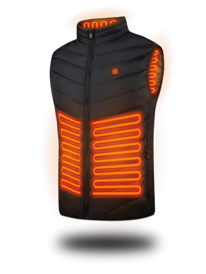 Heated Jacket Carbon Fiber 15 Zones 12-Hour Battery