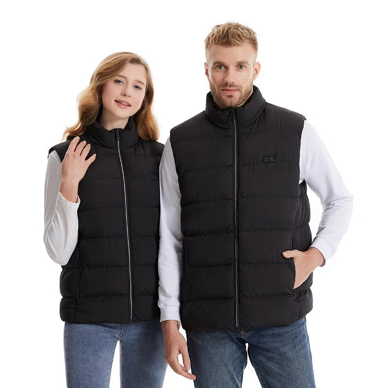 Heated Jacket Carbon Fiber 15 Zones 12-Hour Battery