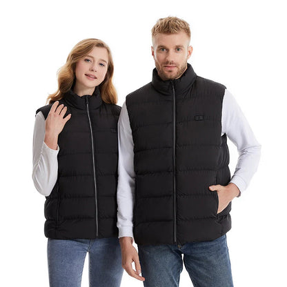 Heated Jacket Carbon Fiber 15 Zones 12-Hour Battery