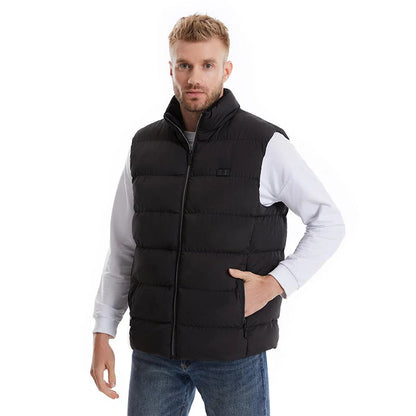 Heated Jacket Carbon Fiber 15 Zones 12-Hour Battery