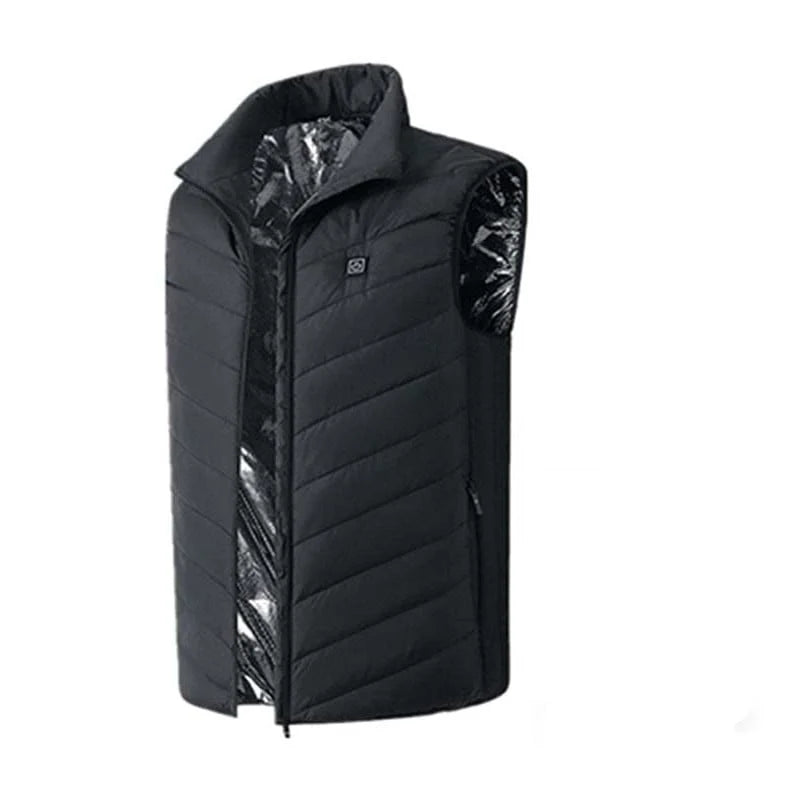 Heated Jacket Carbon Fiber 15 Zones 12-Hour Battery
