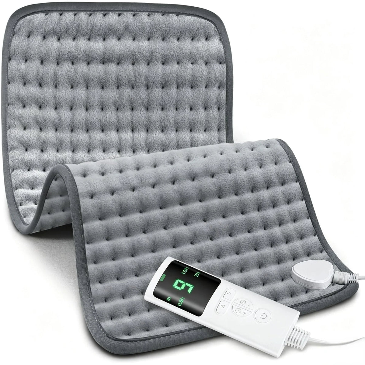 Heated Massage Blanket Rapid Heating Adjustable Massage Plush