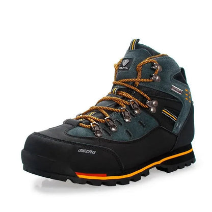 Hiking Shoes Ankle-High Lace-Up Grip Sole