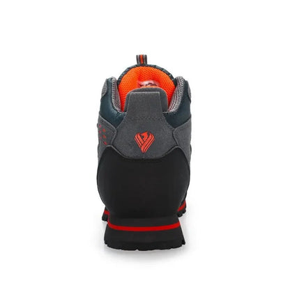 Hiking Shoes Ankle-High Lace-Up Grip Sole